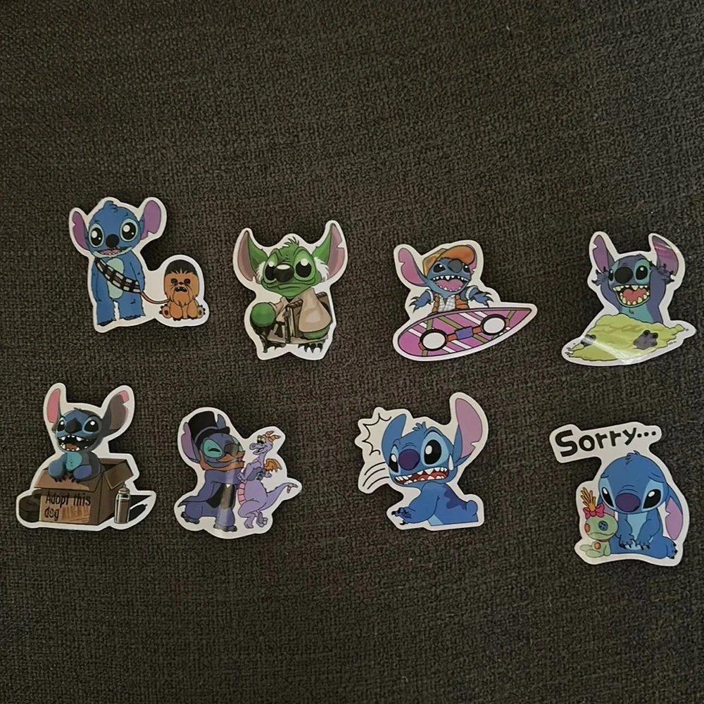 8 stitch decal/stickers